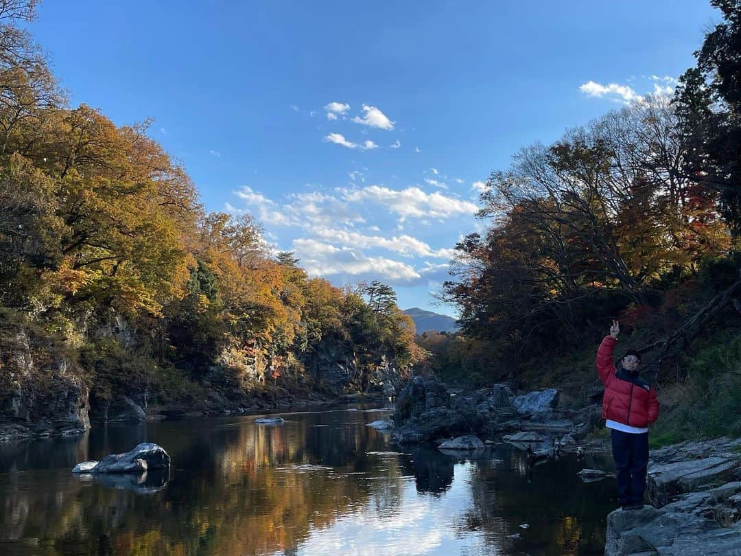 宮本昌典のインスタグラム：「紅葉見に行こうよぅ  申し訳ございませんでした。🙇」