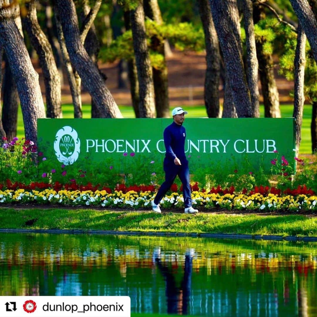 小平智のインスタグラム：「ダンロップフェニックストーナメント⛳️🏌️‍♂️ #ダンロップフェニックストーナメント #宮崎 #ゴルフ #試合 #小平智」