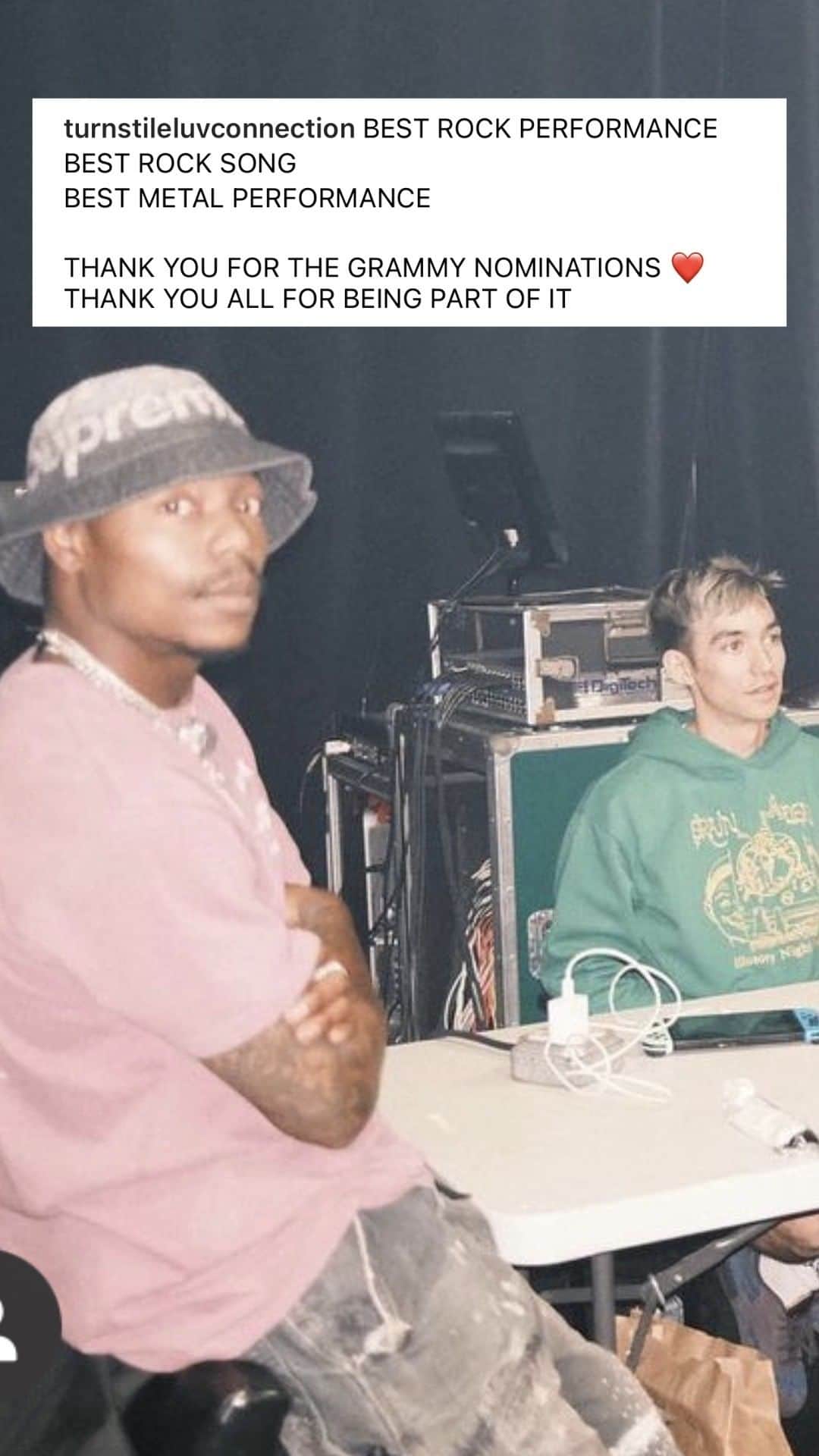 Rock Soundのインスタグラム：「Here's how rockstars have been reacting to the 2023 GRAMMY nominations!」