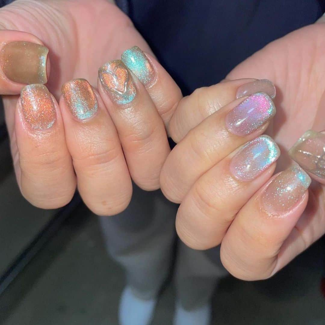 ネイル アイ サロン スグネさんのインスタグラム写真 - (ネイル アイ サロン スグネInstagram)「💅 sugne magnet collection  マグネットネイル人気です！ ワンカラーでシンプルでも、アートやイラストのベースにしてもカワイイです  nail by @ono_nail_  @_mio__t  @sugnechihiro   #マグネットネイル  #magnetnail #sugne #nail  #nailart #ネイル #ネイルデザイン #カジュアルネイル #ショートネイル #ネイル #ニュアンスネイル #ニュアンスアート #高田馬場ネイル #高田馬場 #네일 #네일스타그램」11月17日 9時36分 - naileyesalonsugne