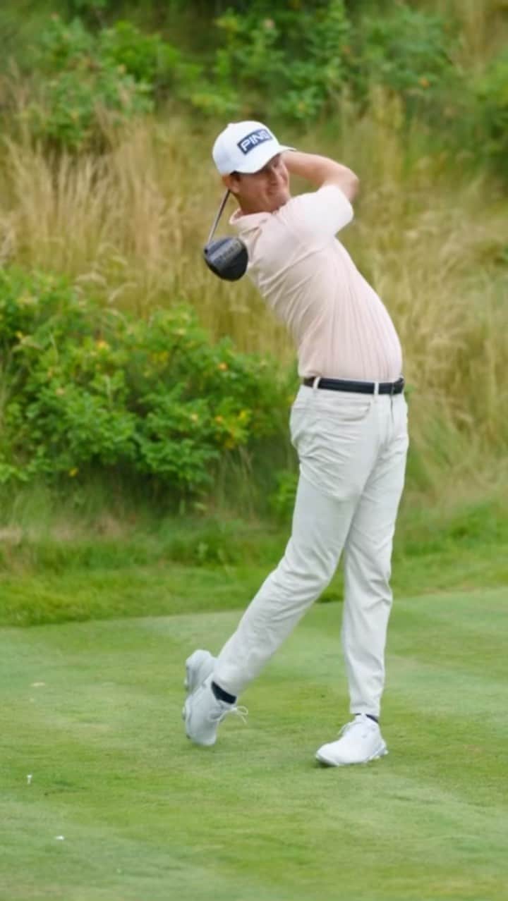 ハリス・イングリッシュのインスタグラム：「Approach is everything, and this week is no exception! I’m excited to play in the RSM Classic at home in front of family and friends!  #teamadp」