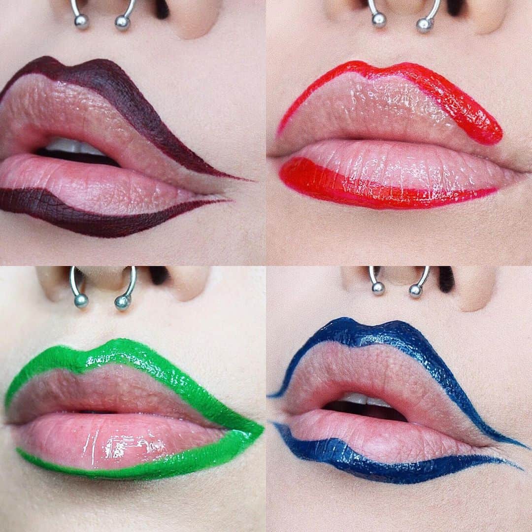 Sayaka Obaraのインスタグラム：「👄 . . #lipart」