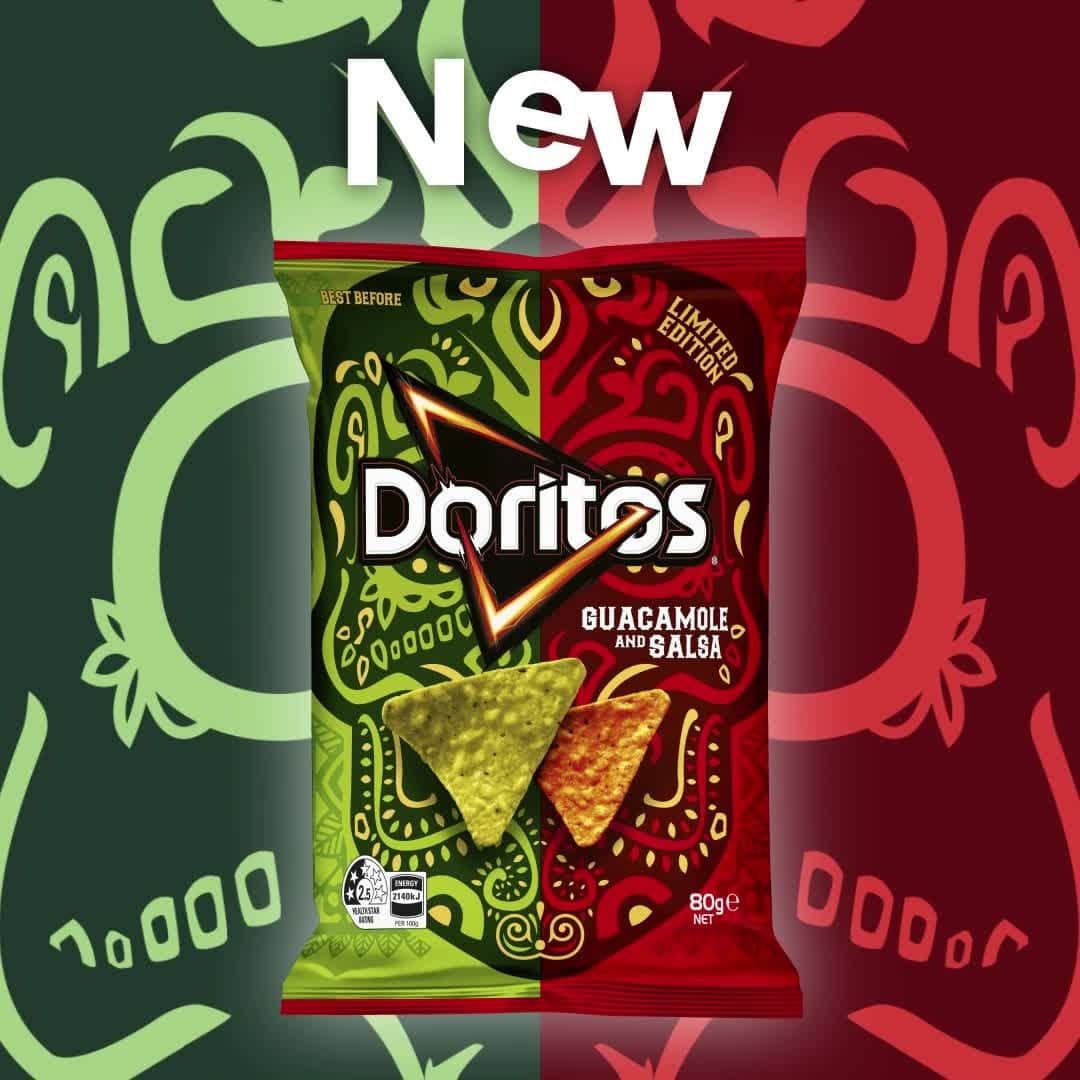 7-Eleven Australiaのインスタグラム：「Two's a party 💃Well, it is when it comes to guacamole and salsa. @Doritos have brought a limited-edition combo to #7ElevenAUS」