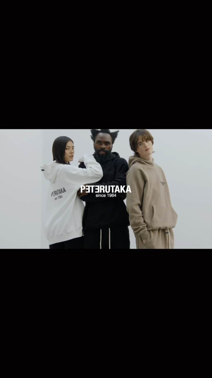 ピーター・ウタカのインスタグラム：「Special thanks to the Dream team. For @peterutakaclothing  DIRECTOR &PRODUCTION: @nobodcr  DP: Motohiro Yagi @180tom  STYLIST: @lollipop_le_doll  PHOTOGRAPHER: @iamivamic  PHOTOGRAPHER ASSISTANT: @rioinoue_ HMU: @koki.noguchi  PRODUCER: @dai_araki  PRODUCER ASSISTANT @risegreen_」