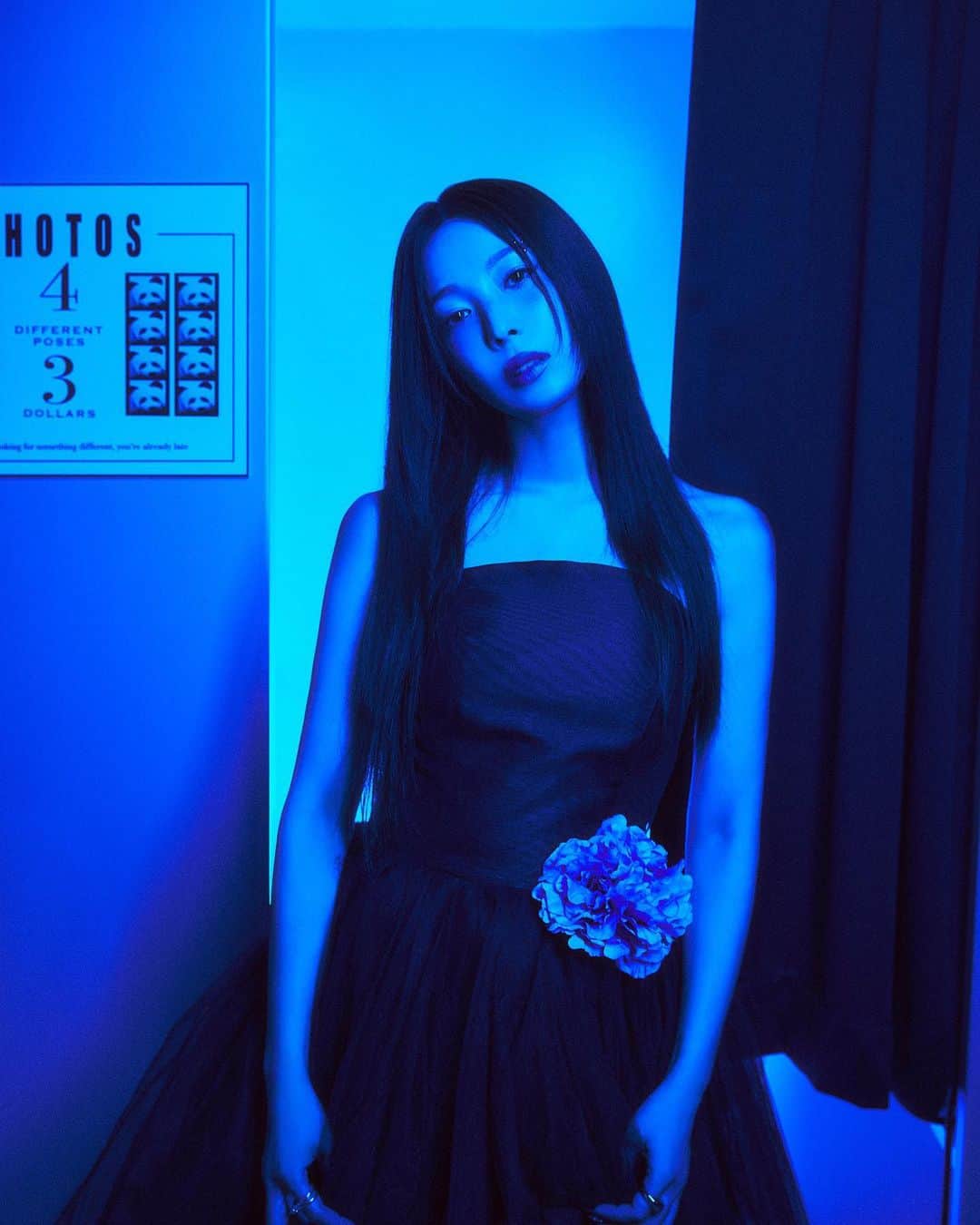 BoAのインスタグラム：「💙」