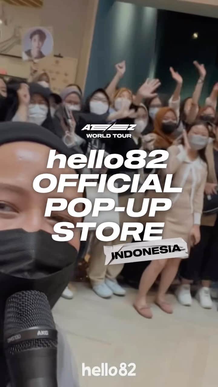 Jaeyoon Choiのインスタグラム：「hello82 Pop-up in Jakarte, Indonesia ! #hello82」