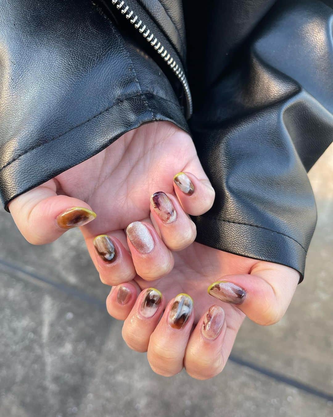 工藤紋華のインスタグラム：「nail #nails」