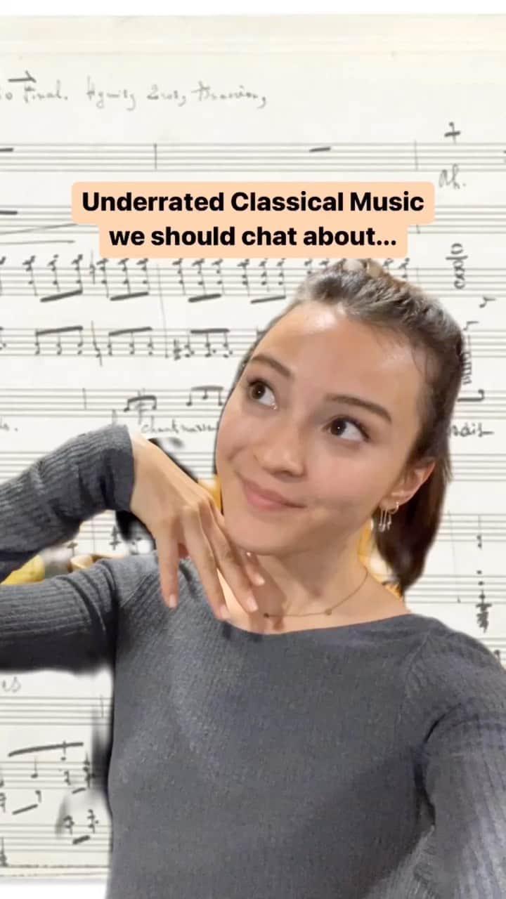 澄那シュトゥーダーのインスタグラム：「Here are 3 UNDERRATED classical music pieces for you to *sPiCe uP* your life with!   If listening to the mentioned musical works as a whole is too big a commitment for you, I’d start with these movements first: 🎼 Williams: 1st movement: Preludio. Moderato 🎼 Mompou: No. 2: Jeux sur la place I. Jeu 🎼 Turina: 2nd movement: Molto Vivace  👉🏻 Check out the link in my bio for this @spotify playlist to start listening! And save this post for future reference 🎶  #classicalmusicplaylist #classicalmusicians #suminastuder #underratedmusic #classicalmusic」