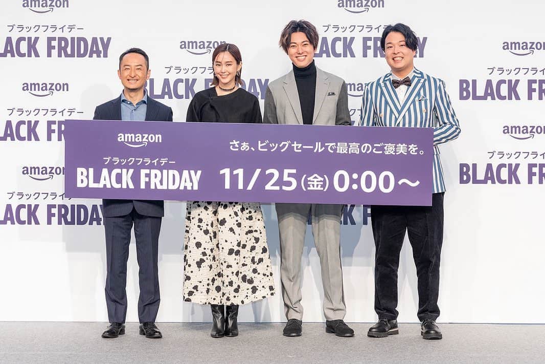 渋谷ジャパンのインスタグラム：「ヘビーAmazonユーザーなのでAmazonブラックフライデーの記者会見に行かせていただきました！ 衣装がすごくキューティーでした☺️  #Amazon #おるたなchannel」