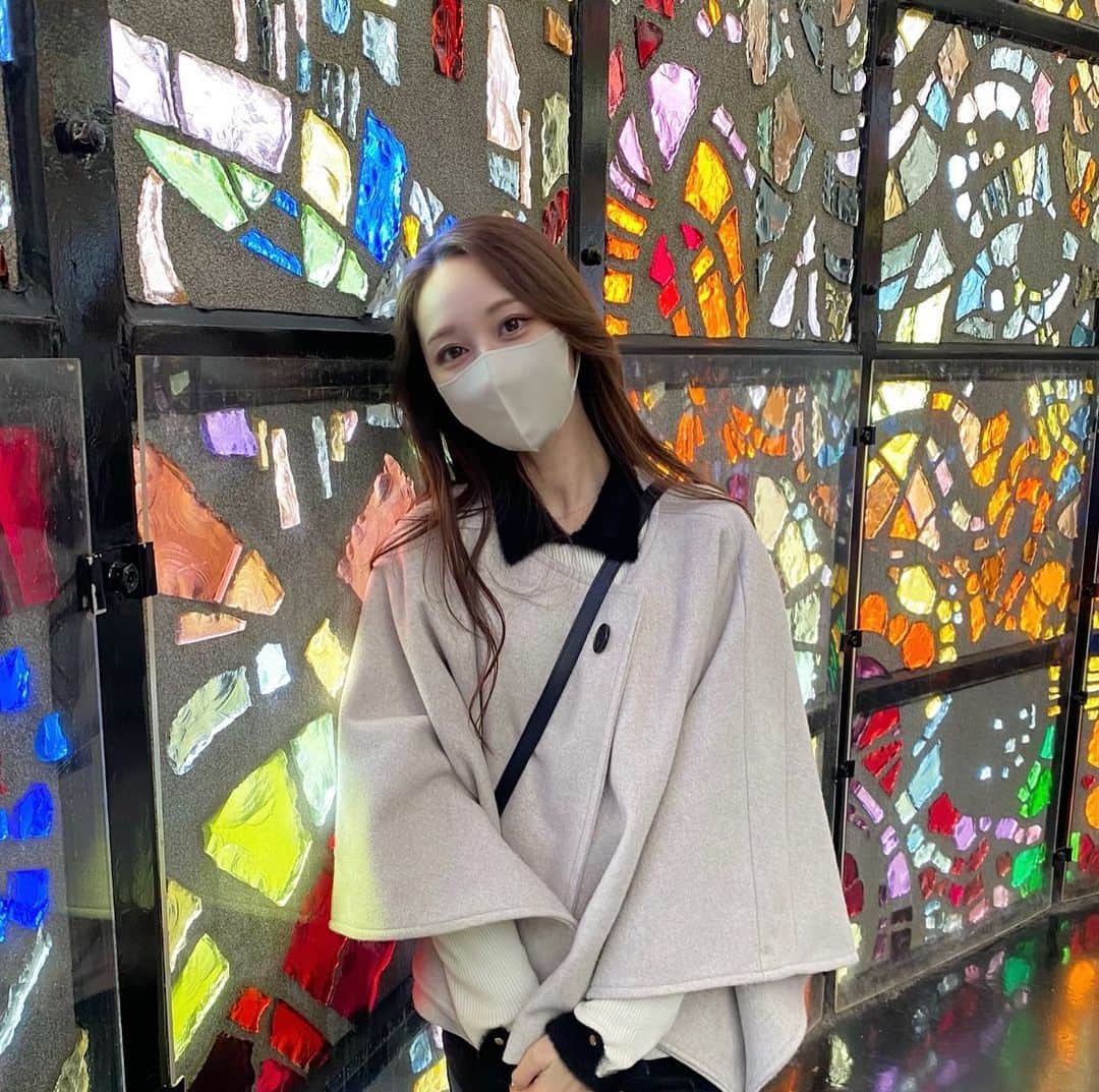 池田星来のインスタグラム：「. 当日の夜中に決めた箱根🚇  よく見るココ おば様達が軽々しく登ってたからついて行ったら、 思ったより高くて怖かった😨  #箱根 #箱根旅行 #箱根観光 #箱根湯本 #女子旅 #彫刻の森美術館 #美術館巡り」