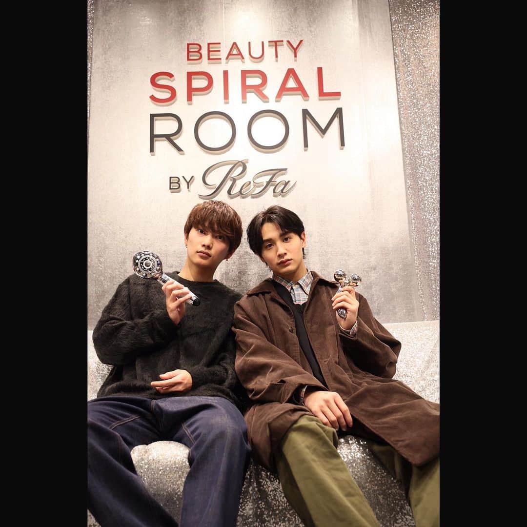 黒田昊夢のインスタグラム：「BEAUTY SPIRAL ROOM by ReFa Pop upイベントに行ってきました😄  親切なスタッフさんに美容に関する 色んな事を教えていただきました☺︎ 11月20日まで開催しているので みなさんも行ってみてください💆‍♂️   @refa_mtg   📍Hz -Shibuya  #ReFa #リファ #ReFaタイム #mybeautyspiral」
