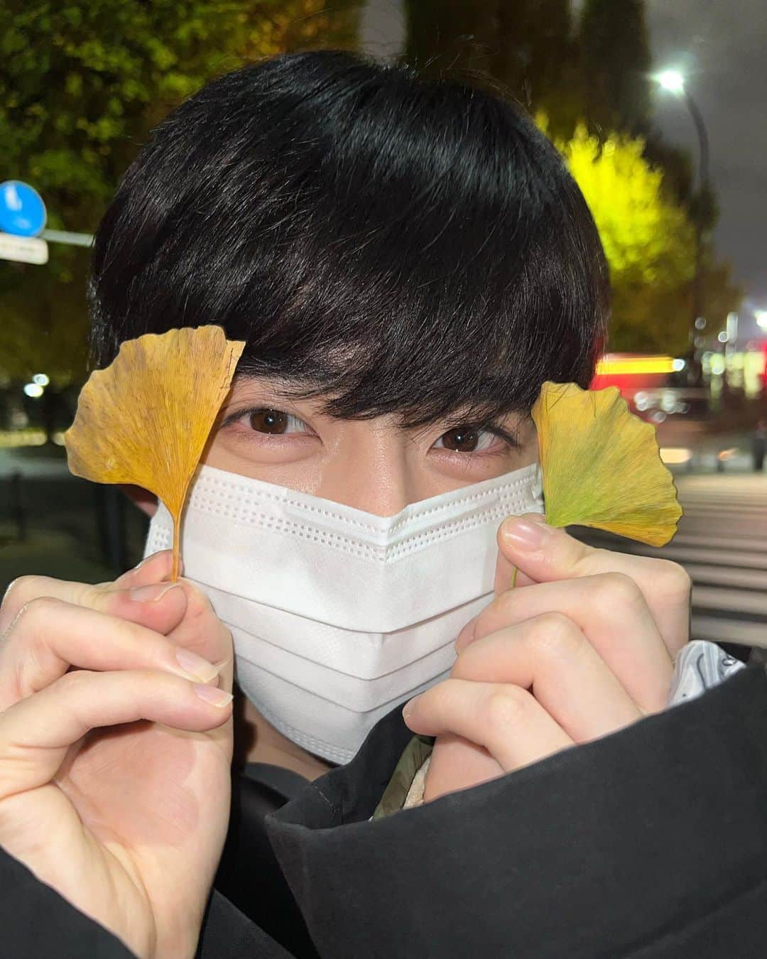 のインスタグラム：「🍁🐇」