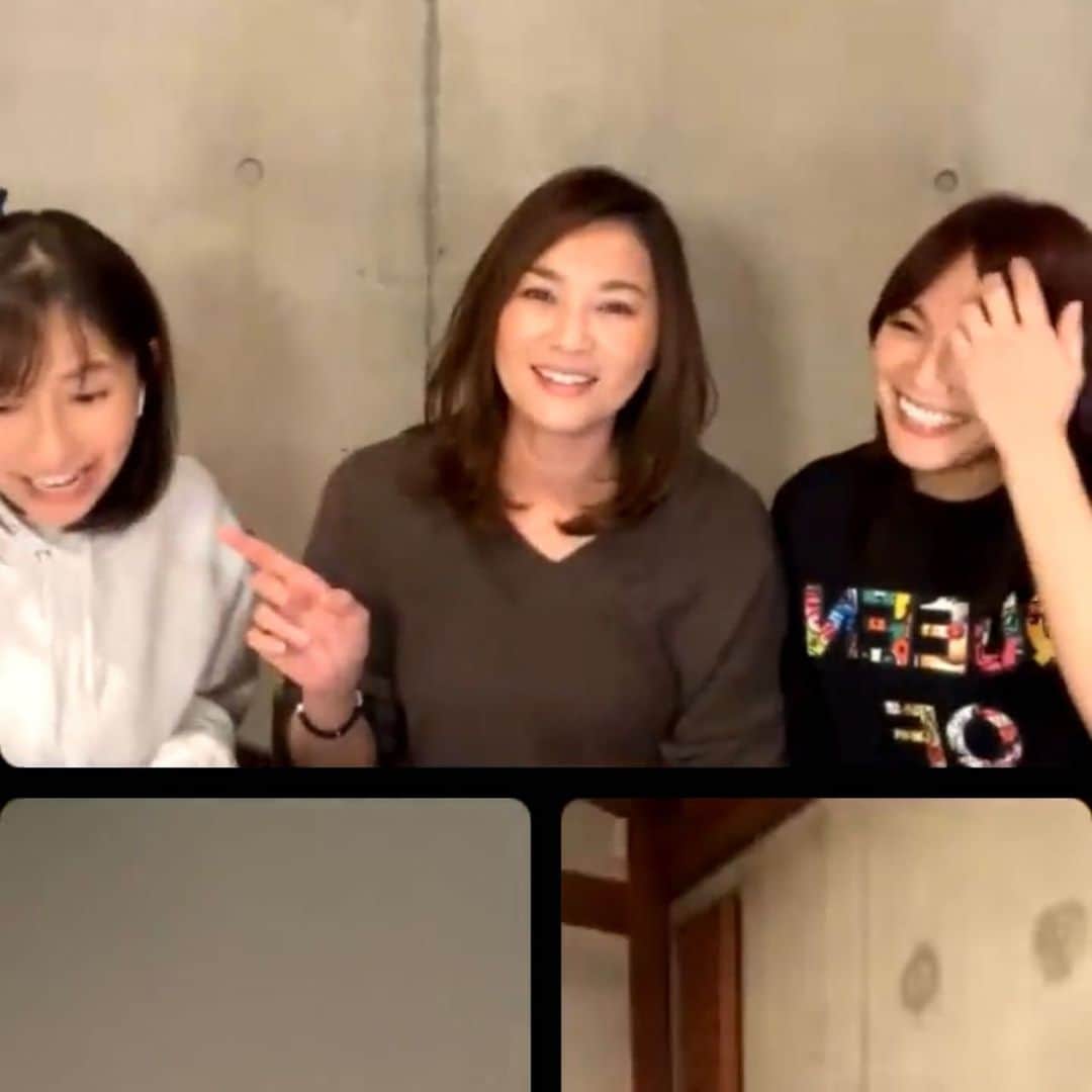 榎本加奈子のインスタグラム：「相川七瀬さん❤️瀬戸朝香さんと 3人でインスタライブした時の アーカイブは瀬戸朝香さんのインスタから 期間限定11/20(日)まで見られます！👀 @_asaka.seto_」