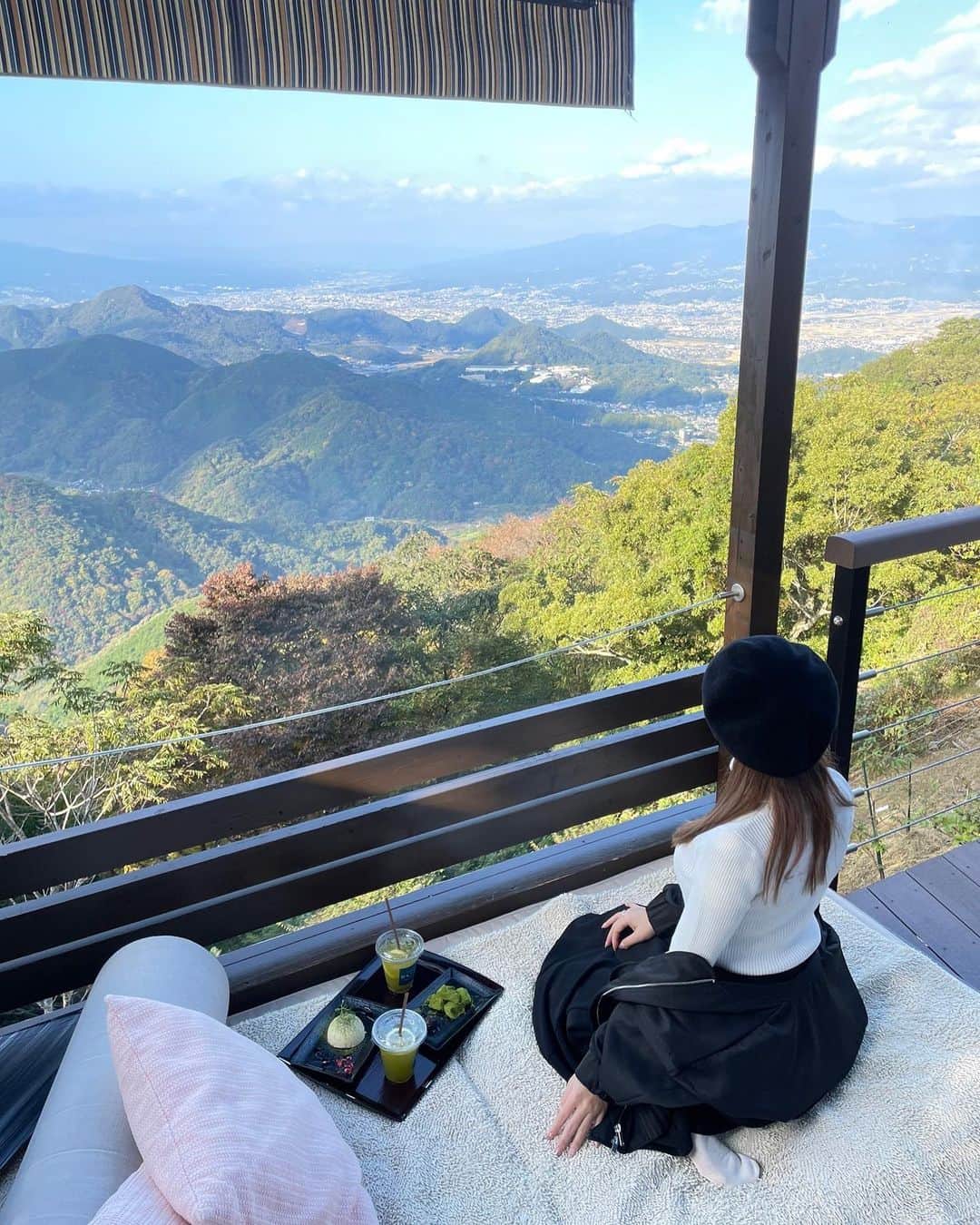 渋木美沙のインスタグラム：「オフのときに友達と車ドライブ☺️ めっちゃ癒された日でした❤️🗻  #伊豆旅行 #伊豆観光 #写真好きな人と繋がりたい #映えスポット」