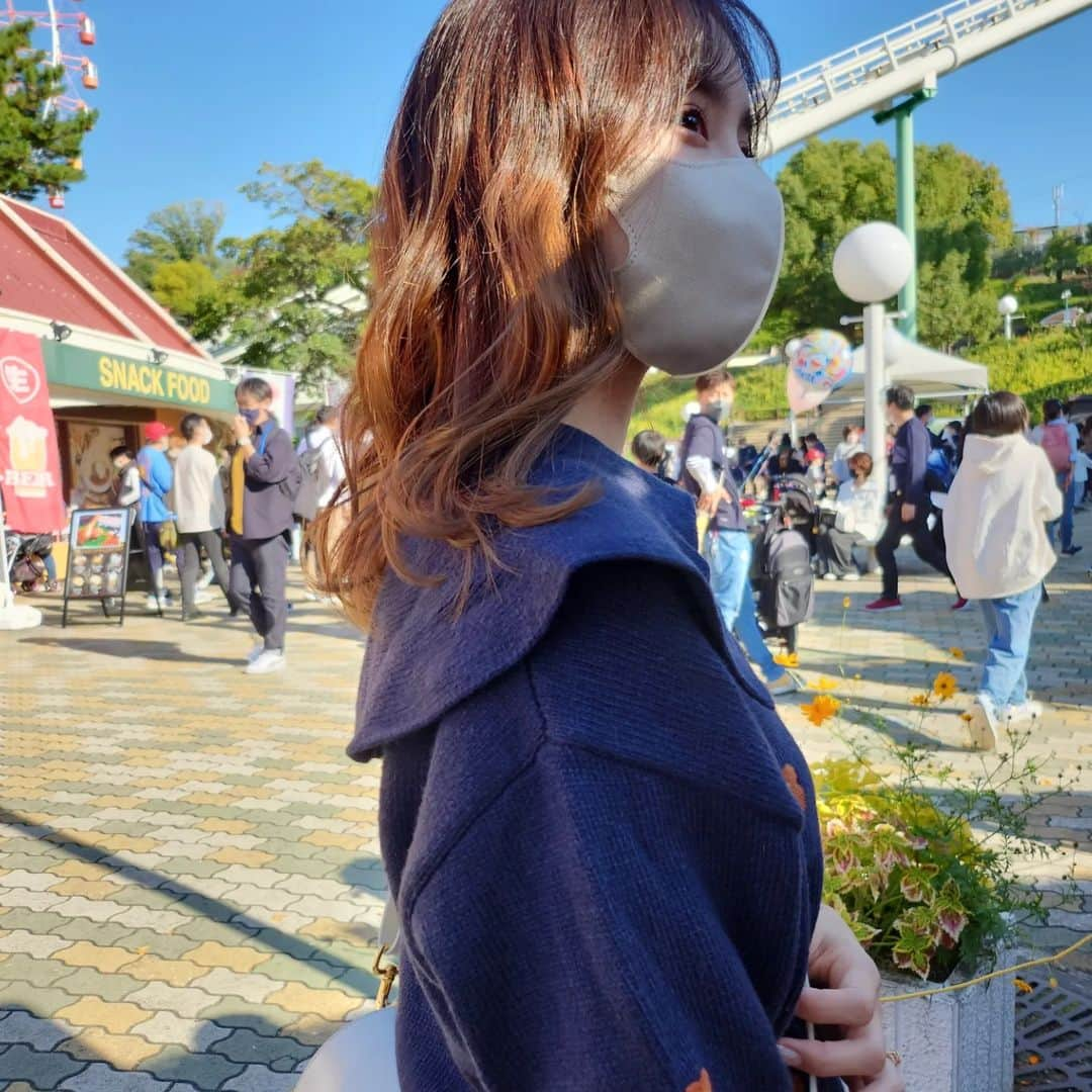 松田栞のインスタグラム：「ひらパー🎠🎡」