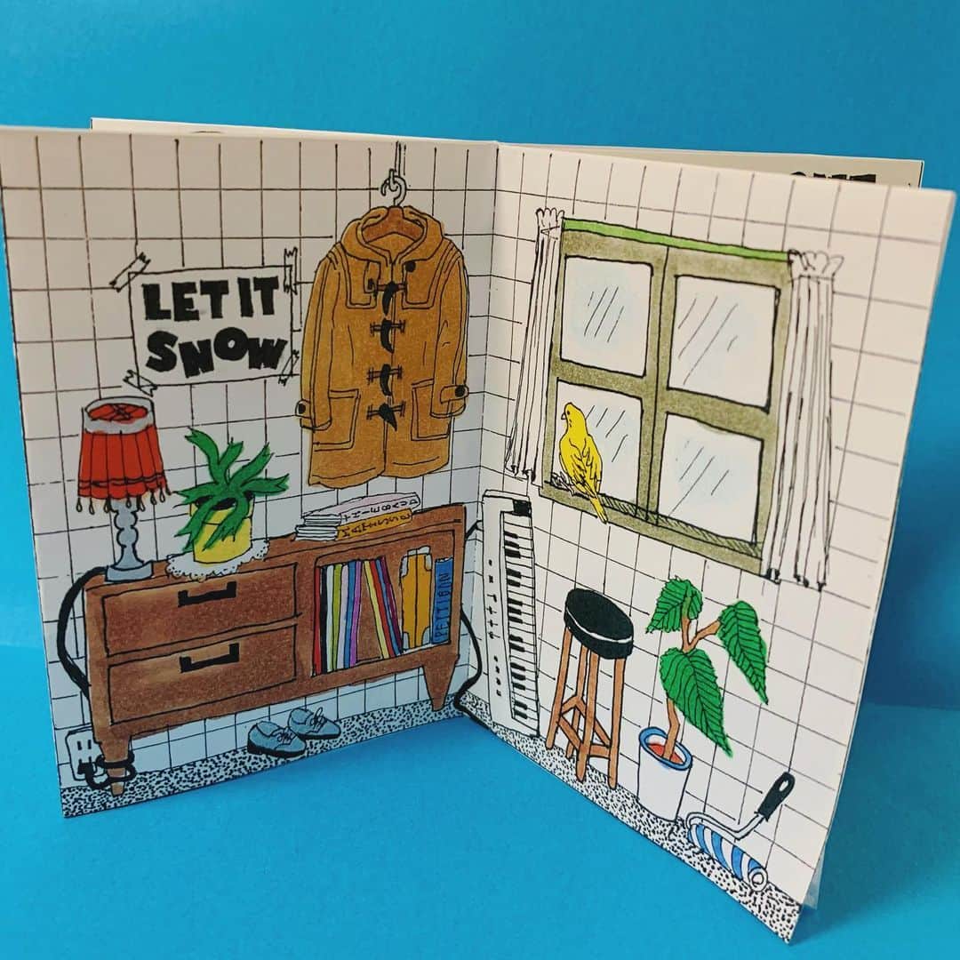 Helmet&Underground RIKOのインスタグラム：「winter room🦜」