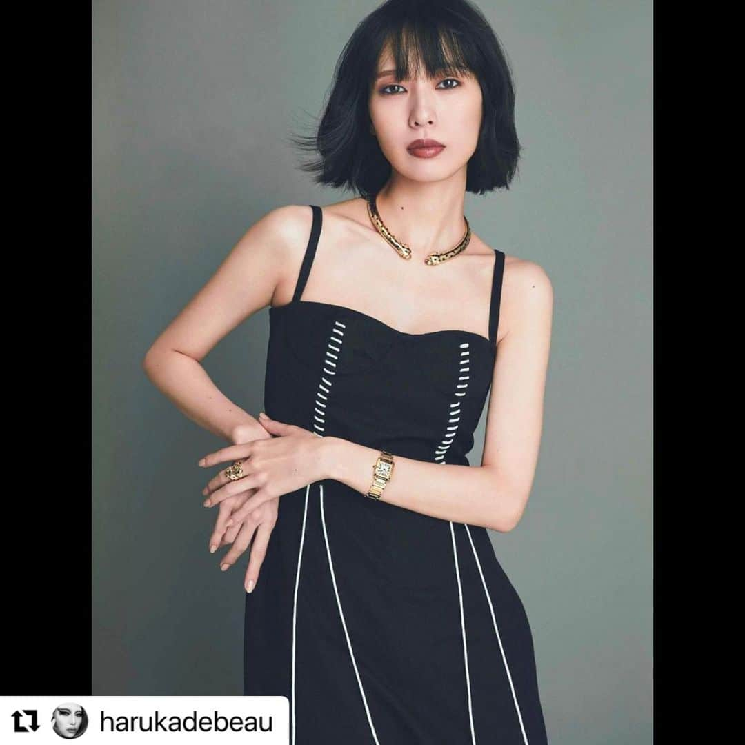 戸田恵梨香さんのインスタグラム写真 - (戸田恵梨香Instagram)「#Repost @harukadebeau with @use.repost ・・・ @harpersbazaarjapan  Starring @toda_erika.official  Photography Teruo Horikoshi Styling @yohkokageyama  Hair @kenichiforsenseofhumour  Nail @takano_naoko  Realization @atsukobayashi  Makeup @harukadebeau  #戸田恵梨香 #harpersbazaarjapan  #cartier」11月20日 16時06分 - toda_erika.official