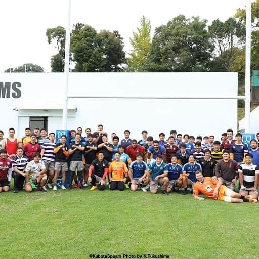 立川理道のインスタグラム：「♨️🏉 別府合宿では、オンとオフをうまく切り替えながら良い合宿が出来ました！  開幕戦まで約1ヶ月。 更に成長していきたいと思います。 #kubotaspears」