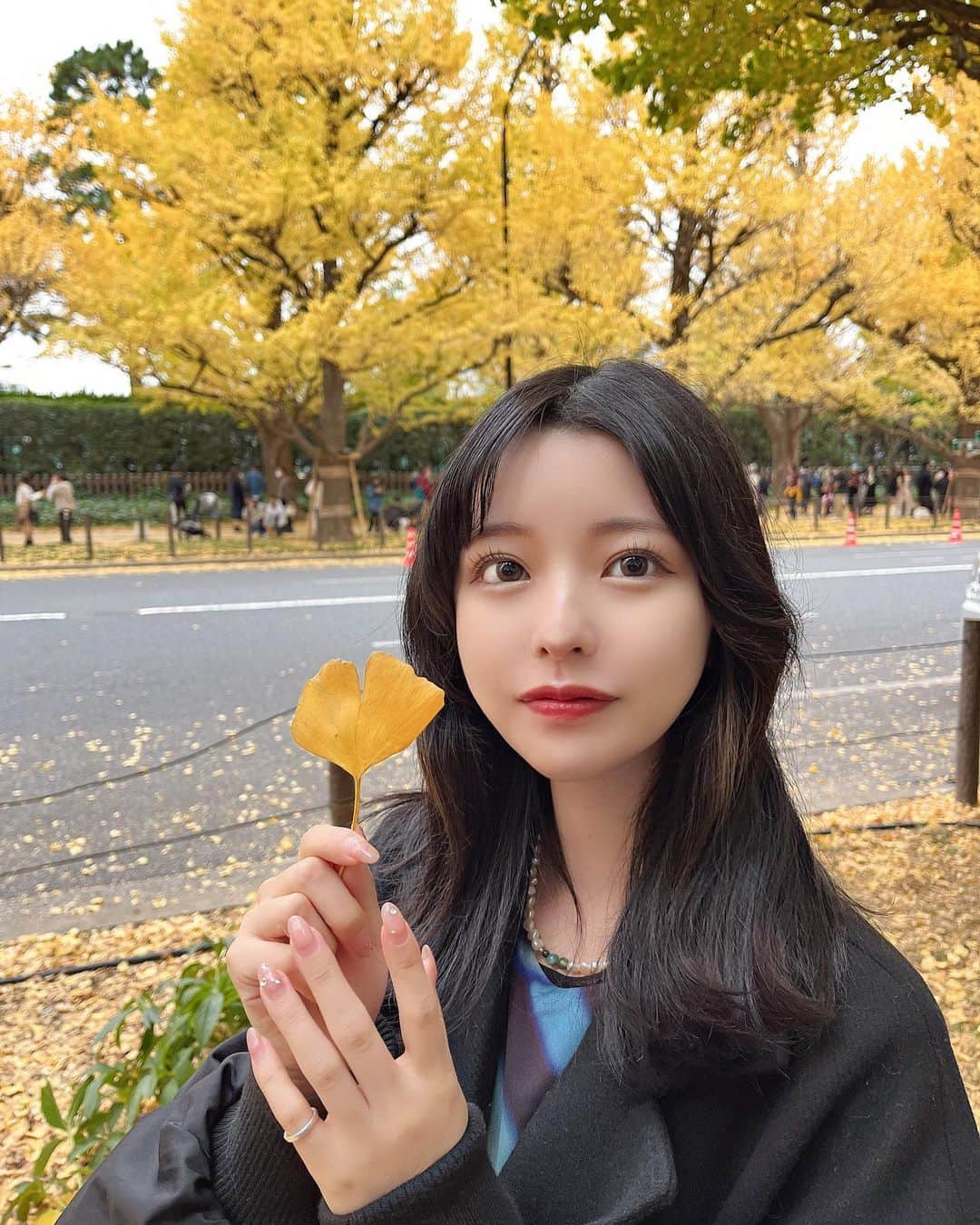 sarimaru(国木田さりまる)のインスタグラム：「今年も紅葉見れて幸🍁💛 あとちょっとで今年も終わるから色んなことしたいなあ💭 みんなは今年のうちに何したい？？」