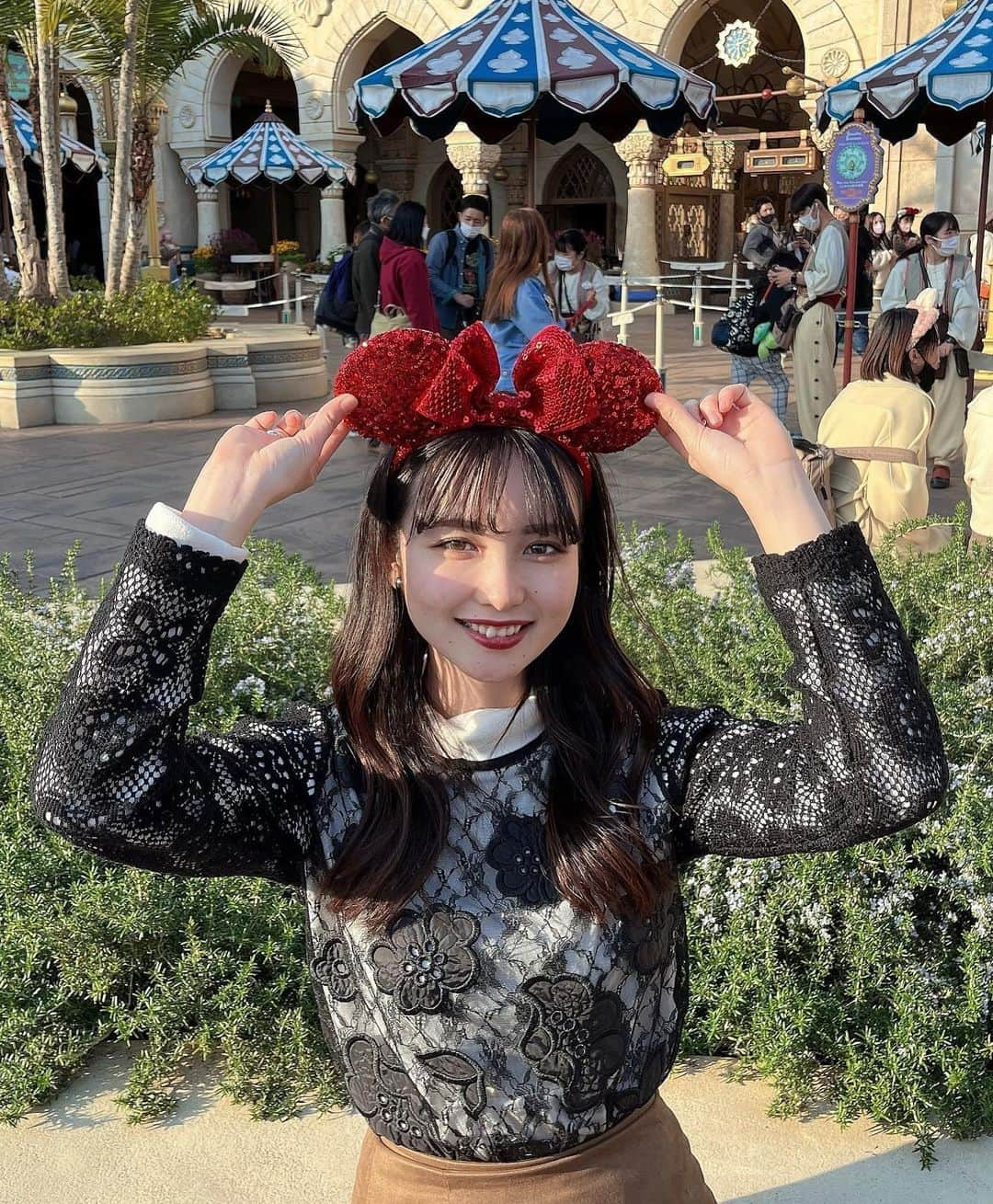 志茂彩奈のインスタグラム：「disney sea🤍🐚 断然シー派🫶  #tokyodisneysea#tds」