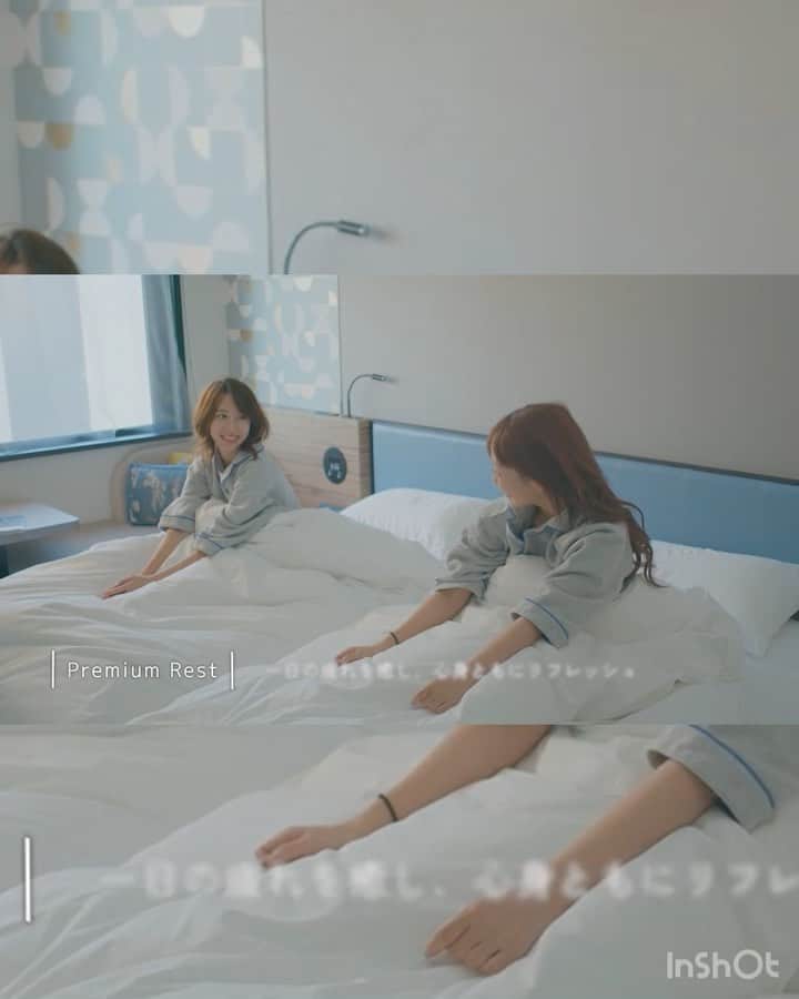 高塚みゆきのインスタグラム：「大阪の中心部にこんな素敵なホテルがあるの みんな知ってた？🤭❤️ . 【 ホリデイ・インエクスプレス大阪シティセンター御堂筋⠀】 📍大阪府大阪市中央区北久宝寺町4丁目1-12 . . ここのホテルね、宿泊者さんは メニュー豊富な美味しい朝食がなんと無料で楽しむ事ができたり ここにあるパンやドリンクを 宿泊部屋や外にテイクアウトも出来るの😳✨ ︎ ︎ ︎ ︎ ︎ ︎ ︎ ︎ ︎ ︎ ︎ ︎ ︎ ︎ ︎ ︎ ︎ ︎ ︎ ︎ ︎ ︎ ︎ ︎ ︎ ︎ ︎ ︎ ︎ ︎ ︎ ︎ ︎ ︎ ︎ ︎ ︎ ︎ ︎ ︎ ︎ ︎ ︎ ︎ ︎ ︎ ︎ ︎ ︎ . しかもモダンなお洒落デザイン空間の中にある ふかふかなベッドに 枕は2種類から好みを選べちゃったりもするから リラックス＆居心地最高だったんよね🙆🏻‍♀️💞 . . 利便性も良いから、私が実際に訪れた時は 国籍問わず、ビジネスマンの方から旅行の方まで 幅広く利用されてるお客さんが多かったよ🥰！ . なので是非とも 共有したすぎたかったこのホテルの紹介をと(*¨̮*)♡ . . 良かったら皆さん利用してみてください🎶 おすすめですよ🤭❤️ . . . #PR #大阪観光 #観光スポット #観光 #大阪 #大阪ホテル」