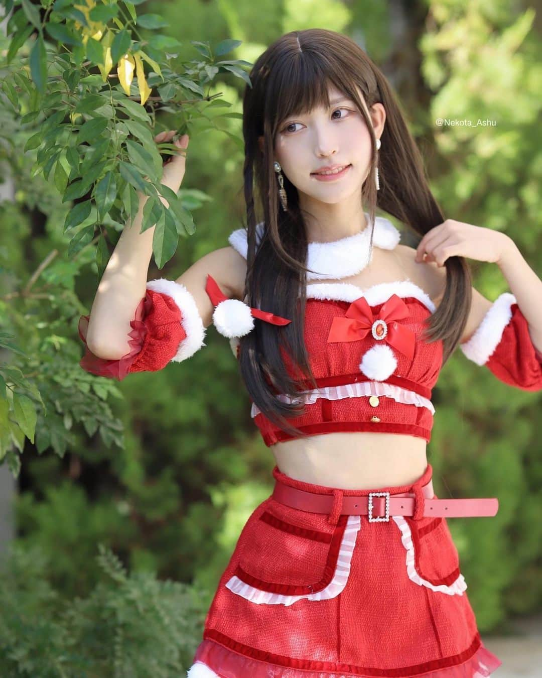 猫田あしゅさんのインスタグラム写真 - (猫田あしゅInstagram)「Merry Christmas🎄 . 衣装 @malymoon1991  . #merrychristmas #merryxmas #christmas #christmascosplay #santaclaus #santaclauscostume #christmascostume #cosplay #cosplayer #コスプレ　#コスプレイヤー　#クリスマスコスプレ　#サンタコスプレ　#角色扮演 #圣诞节 #トナカイコス #トナカイ#トナカイコスプレ #christmascosplay #reindeer #reindeercostume #reindeercosplay #クリスマスメイク #クリスマスパーティー #クリスマスコーデ #ファッション #モデル #model #influencer #make #hairstyle」11月21日 11時03分 - nekota_ashu