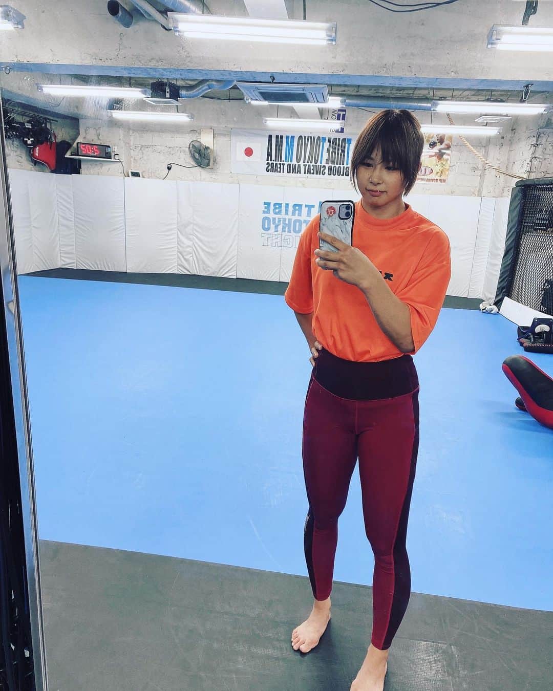 三浦彩佳のインスタグラム：「前に進み続ける。 やるしかない  #tribetokyomma #mma」