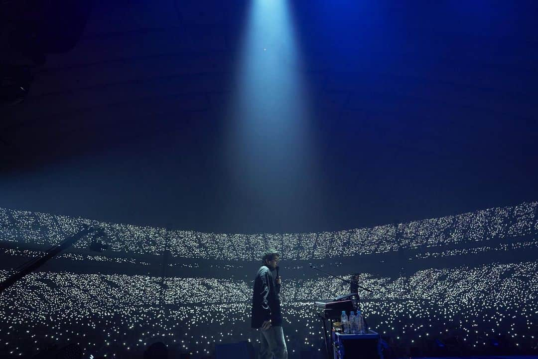 常田大希さんのインスタグラム写真 - (常田大希Instagram)「King Gnu - LIVE AT TOKYO DOME ㅤ TOKYO RENDEZVOUS❤️ 感動をありがとう。 ㅤ Photo by @tomoyuki_kawakami  ㅤ #KingGnu」11月21日 13時34分 - daikitsuneta