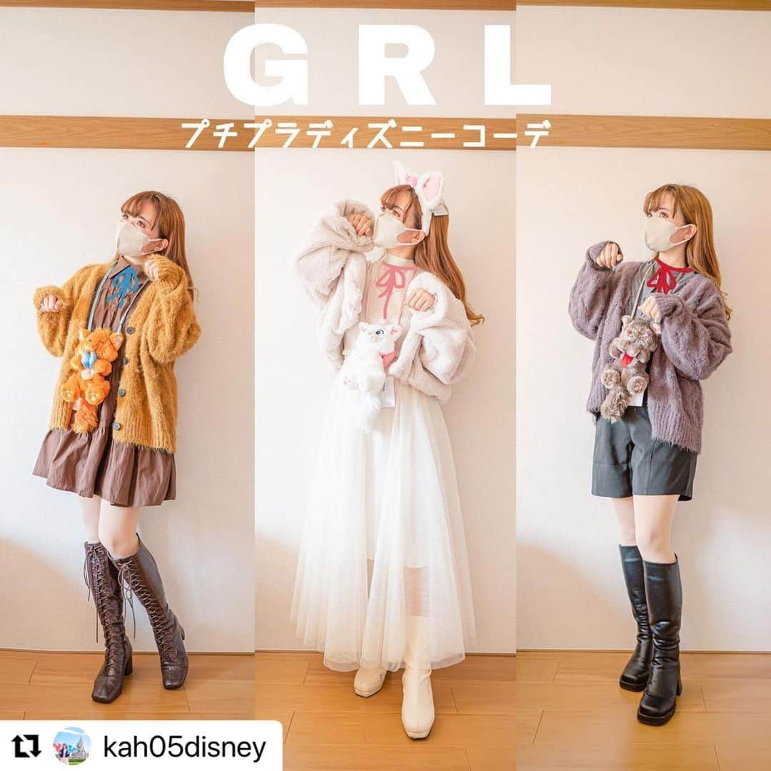 GRLさんのインスタグラム写真 - (GRLInstagram)「【👆画像をタップすると購入できるよ👆】 @kah05disney さん にGRL商品着用して頂いております💕 ありがとうございます✨ . @grl_official #グレイル #grl #プチプラ #ootd #fashion #プチプラコーデ #outfit #ファッション #可愛い #かわいい #コーデ #コーディネート #cute #大人カジュアル #カジュアルコーデ #GRL購入品 #グレイル購入品 #購入品 #grlコーデ #グレイルコーデ #ニットカーディガン #シャツワンピース #ロングブーツ」11月21日 17時09分 - grl_official