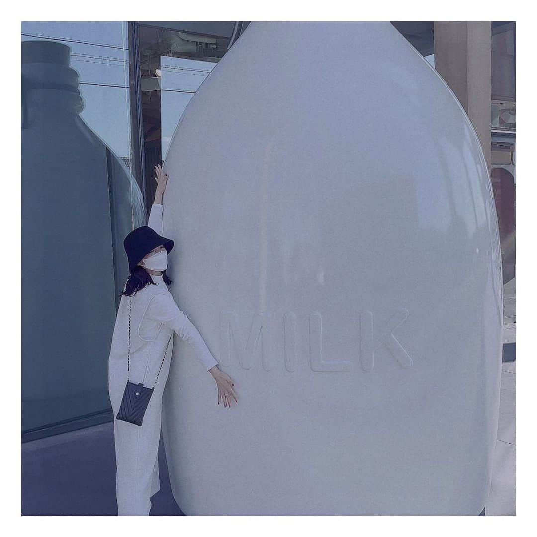 黒木晴香さんのインスタグラム写真 - (黒木晴香Instagram)「あっこれもだ！ ————————————————————————— #milk #でか #13倍の世界  #映え映え  #スイーツバンク」11月21日 19時13分 - k.uro____