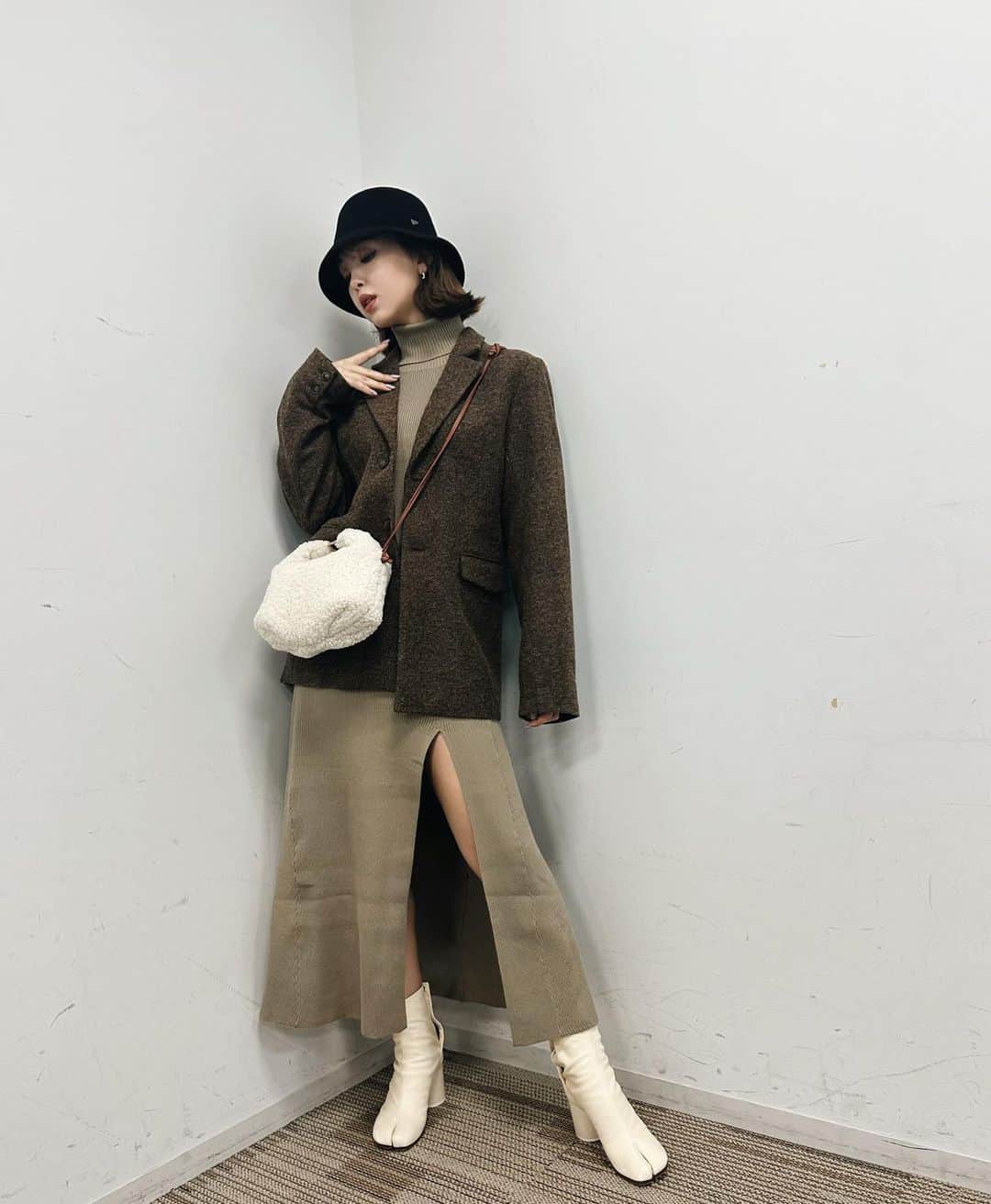 藤田ニコル（にこるん）さんのインスタグラム写真 - (藤田ニコル（にこるん）Instagram)「今日の私服🤎 ブランドはタグ付け🏷」11月21日 20時41分 - 2525nicole2