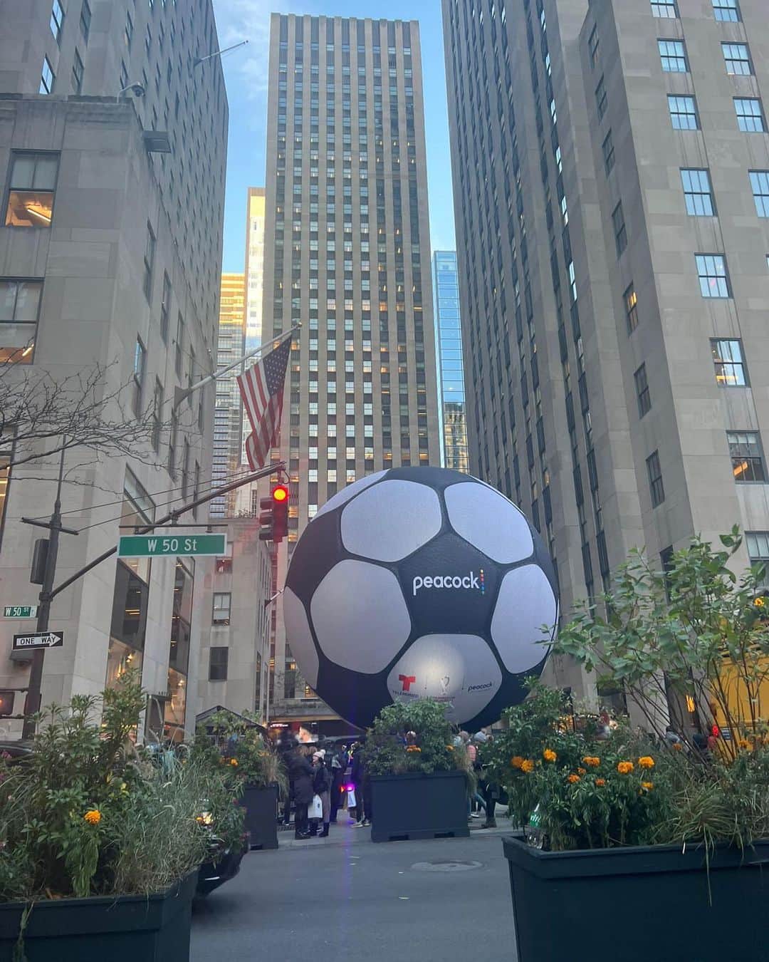 のインスタグラム：「NYC 🇺🇸 ⚽️」