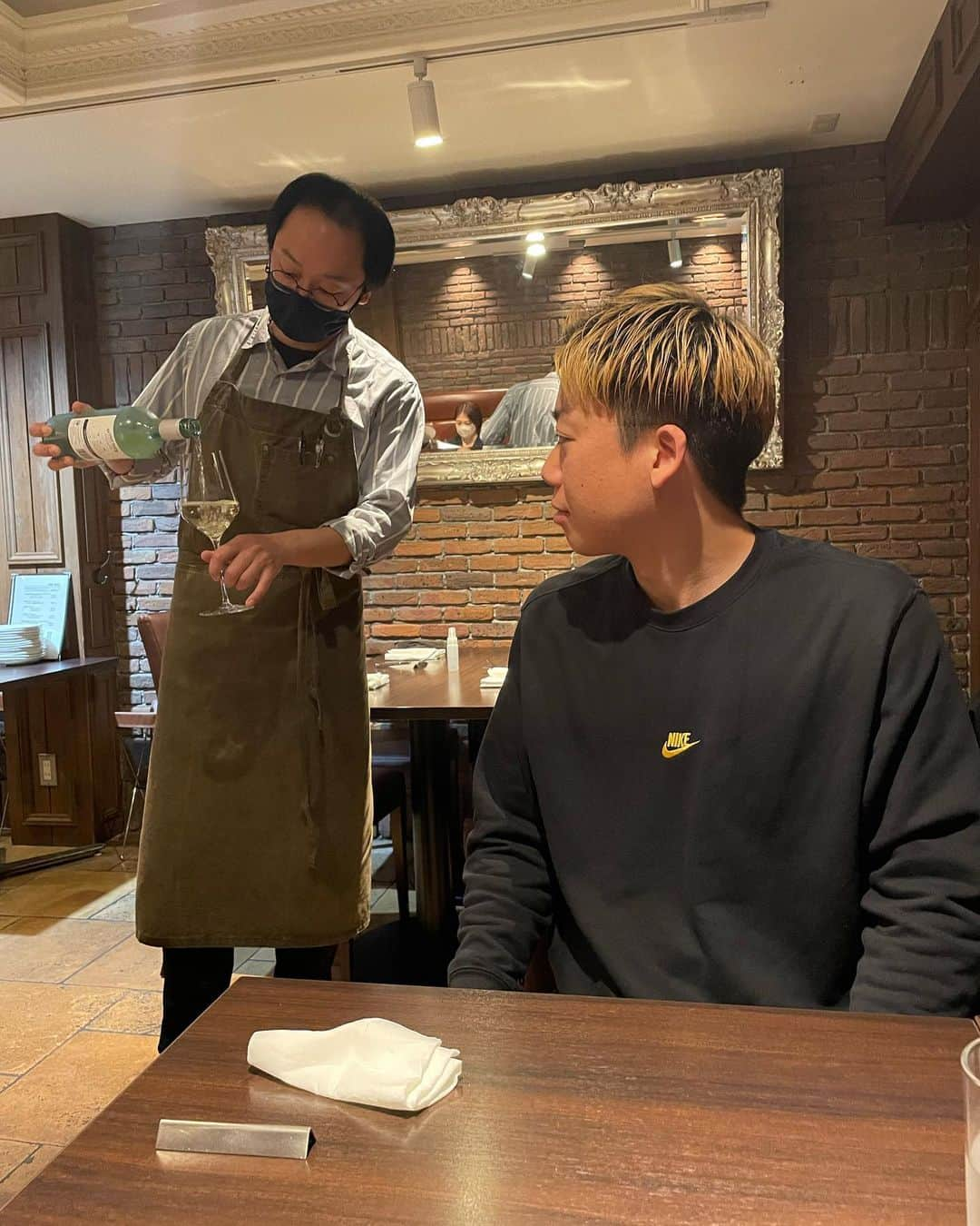 浜田さんのインスタグラム写真 - (浜田Instagram)「格闘系YouTuberの松本とご飯。永福庵さんの言う通りプライベート充実してきた^o^」11月22日 22時16分 - eijump