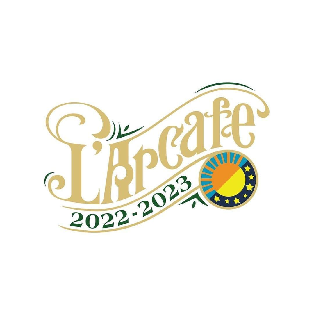 L'Arc-en-Ciel【公式】のインスタグラム：「『LʼArcafe 2022-2023』開催決定！  昼と夜でコンセプトを変えた2種類の雰囲気を楽しめるカフェです。 L’Arcafeオフィシャルグッズの販売、衣装や写真パネルの展示など企画が盛り沢山！  詳細はこちら>>eplus.jp/LArcafe2022-2023/  #LArcafe #ラルカフェ  #LArcenCiel #ラルク」