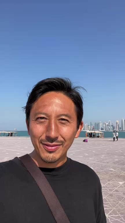 橋本英郎のインスタグラム：「【Qatar  WORLD CUP】 観光地来ました！！  雰囲気をどうぞ！！」