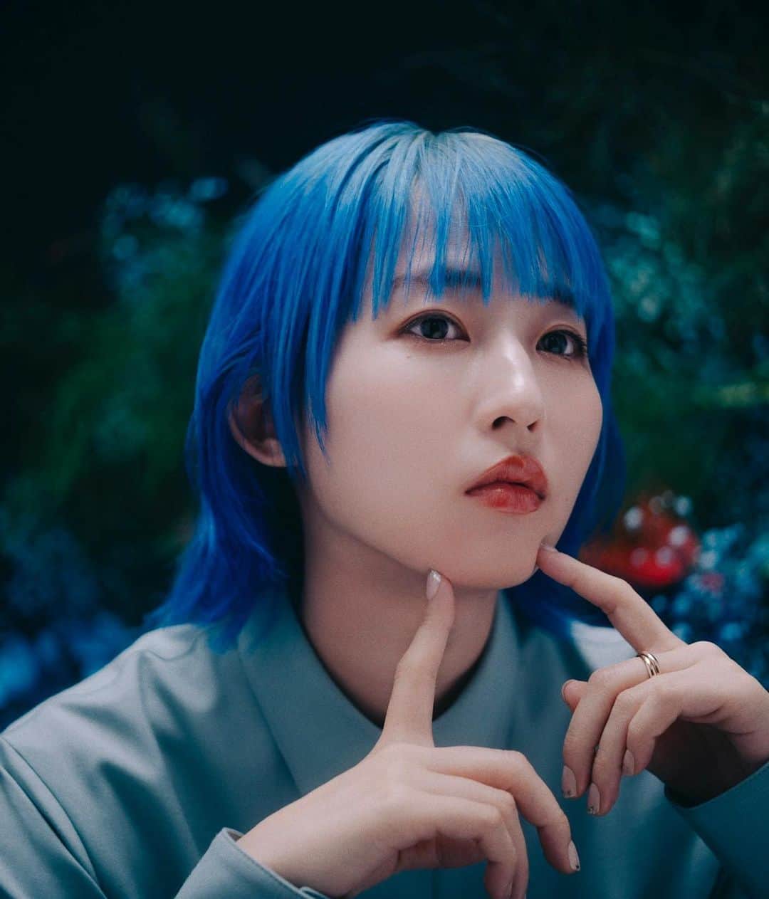 PORINのインスタグラム：「Piiのうちゅうを広げていくよ🌎  @switch_magazine  @kyotaro_photo  @logiplantsandflowers  @udayoko  @ppiipiipp   すばらしいチームで撮影でした🫶」