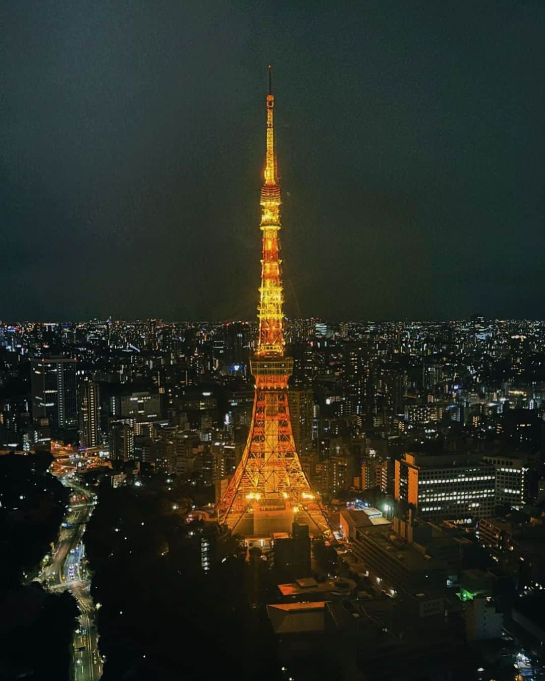 吉高寧々のインスタグラム：「東京タワー🗼  キレイに撮れたかな🧚✨   #東京タワー」