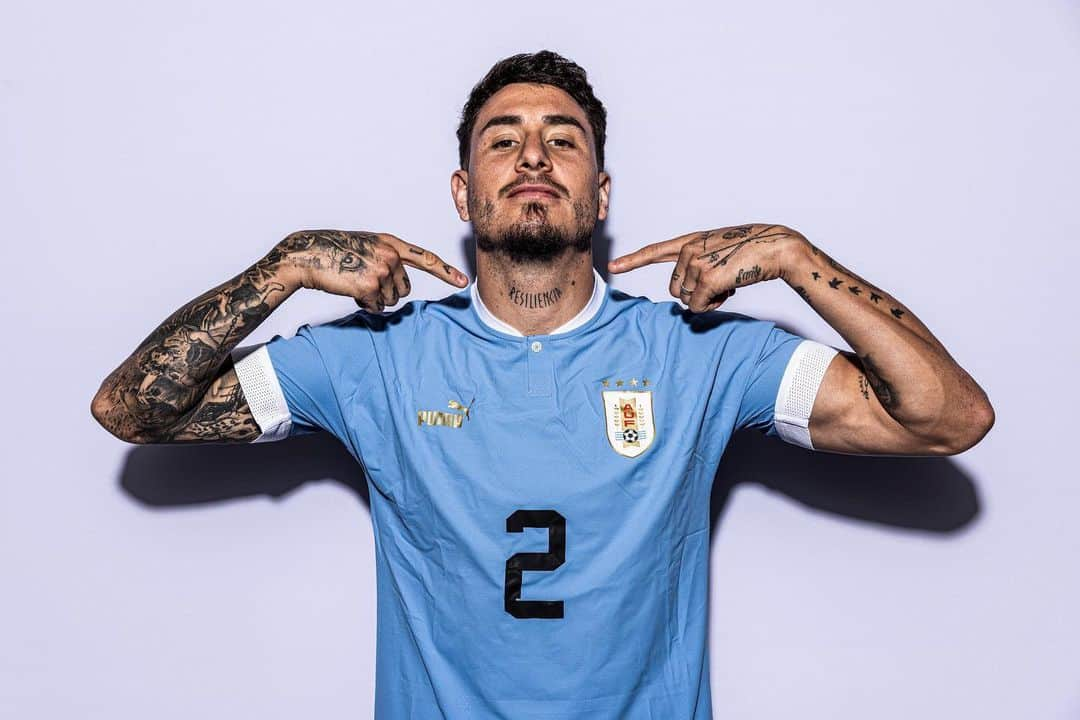 ホセ・マリア・ヒメネスのインスタグラム：「URUGUAY 🇺🇾  #resiliencia   Ilusión, compromiso y mucha responsabilidad 🫡  @fifaworldcup  @aufoficial」