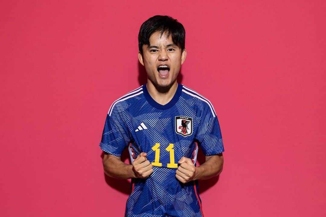 久保建英さんのインスタグラム写真 - (久保建英Instagram)「応援宜しくお願いします！🇯🇵🔥 @japanfootballassociation  #worldcup」11月23日 3時43分 - takefusa.kubo
