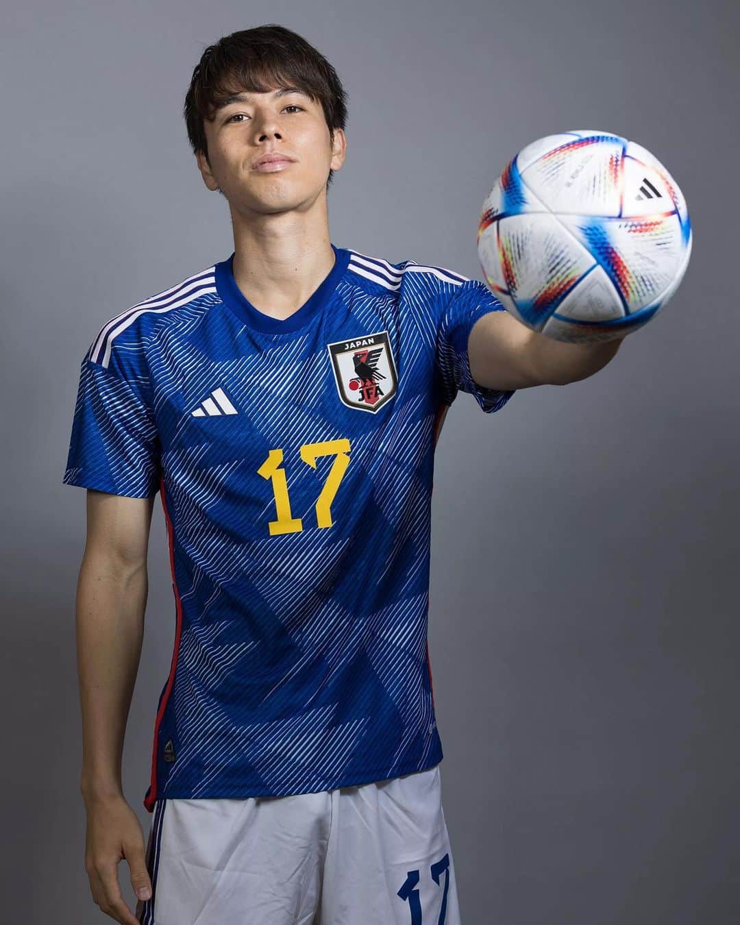 田中碧のインスタグラム：「🇯🇵🔥  #japanfootballassociation #worldcup #🇯🇵#17 #田中碧」
