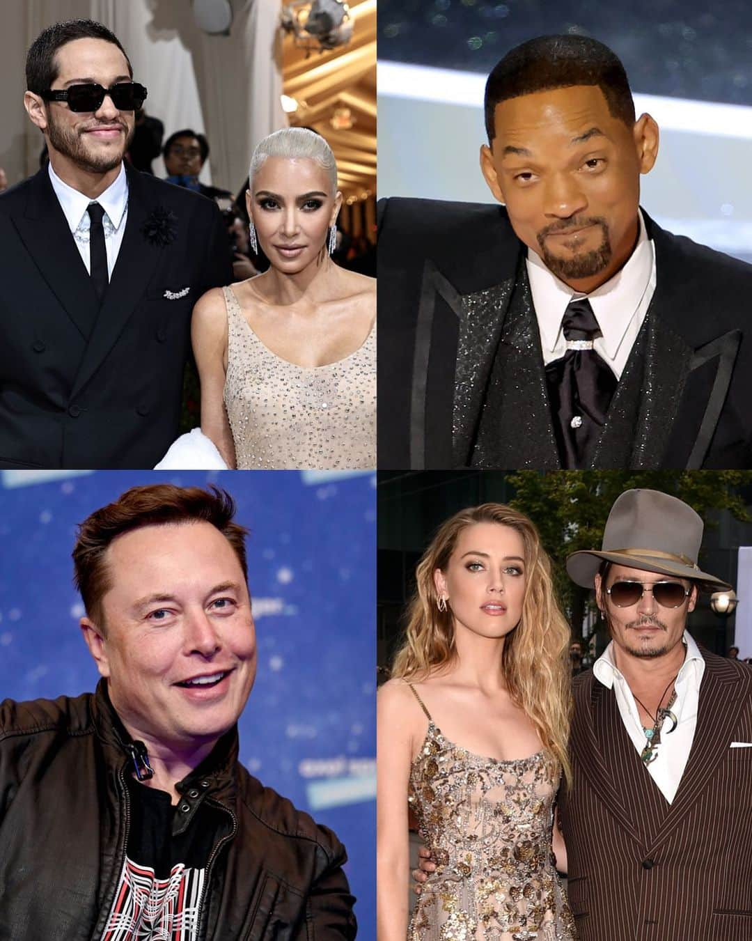 Just Jaredさんのインスタグラム写真 - (Just JaredInstagram)「A new report reveals the most Googled celebrities of 2022. Tap this picture in the LINK IN BIO to see the Top 15 ranking. #Google #PeteDavidson #KimKardashian #WillSmith #ElonMusk #AmberHeard #JohnnyDepp Photos: Getty」11月24日 1時44分 - justjared