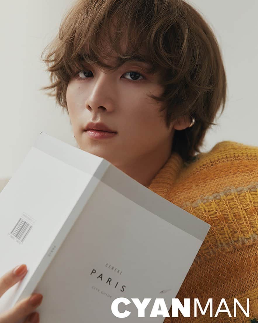 のインスタグラム：「CYAN MAN ISSUE 03🧡」