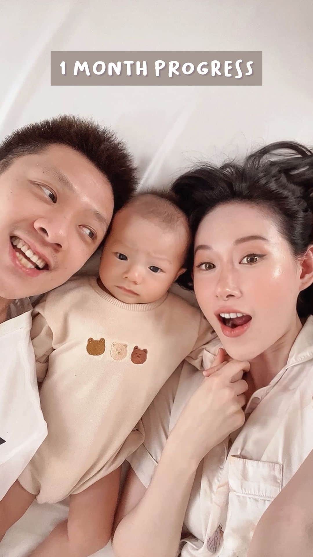 エリッサ・ヤマダのインスタグラム：「Masih belum ketebak deh, nanti rambut Ray bakal ngikut aku (lemes, jatuh) atau Yansen (kaku, jabrik) haha. Soalnya pas baru lahir itu rambutnya kayak aku, tapi setelah cukuran 1 bulan dan numbuh lagi (which is now), bagian tengahnya jadi jabrik dong (sisi kanan, kiri, belakang nya masih jatuh) 😂 Penasaran nanti kalau udah cukup panjang, bagian jabriknya bakal eventually jatuh ga ya? Atau malah yang jatuh bakal tiba-tiba ngejigrak? 🤔  Anywayyy, here’s Rayleigh sharing his hair transformation with @motherlove_id! The before-after result is quite something huh!  Ray’s VA: ie Jess @jessyamada 😆🌈💖」