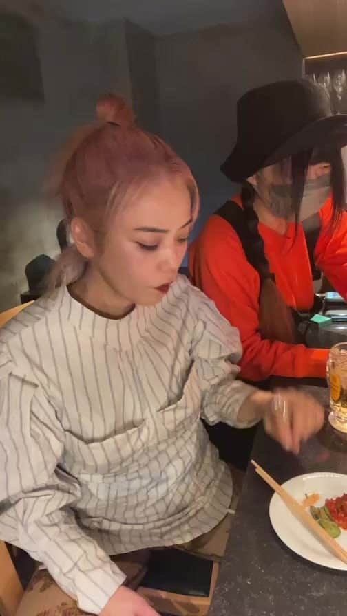 のインスタグラム：「新月インスタライブ  今日は、美味しい焼肉食べながら」