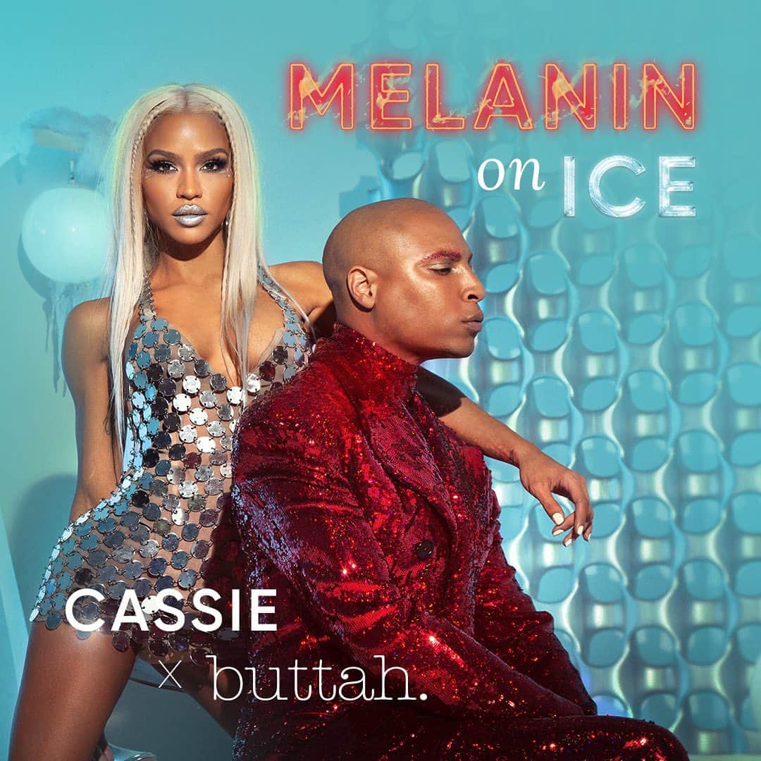 cassieのインスタグラム：「It's the perfect day to glow up and get ready for the winter. We are excited to launch our WINTER campaign with @cassie x @dorionrenaud to celebrate all MELANIN ON ICE.   With the cold weather approaching, have your skincare routine on lock to keep the glow year-round. Enjoy. 20% OFF site wide today. Use code “FRIDAY20” at checkout.」