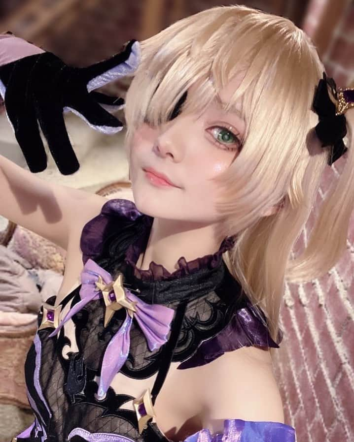 小塩てるのインスタグラム：「断罪の皇女！ #コスプレ #コスプレイヤー #原神 #原神コスプレ #フィッシュル #cosplay #cosplayer #genshinimpact #genshin #fischl #角色扮演」