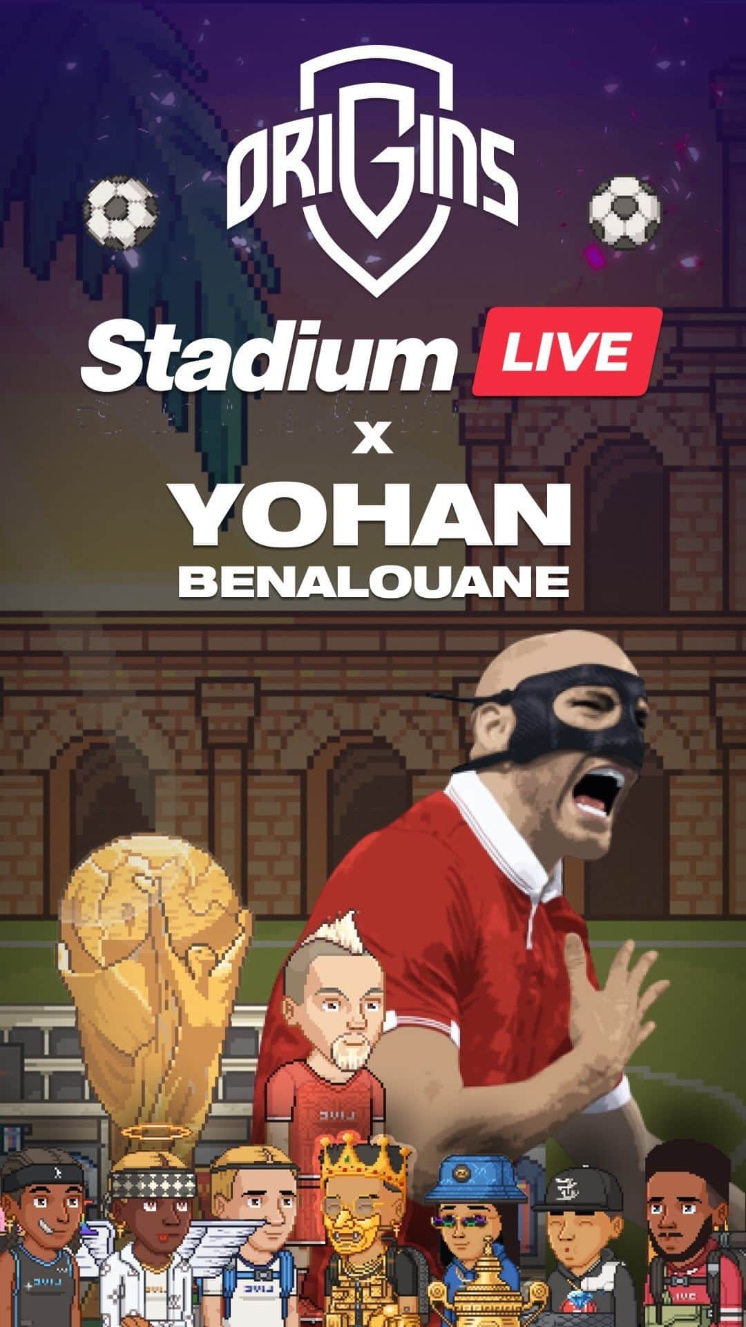 ヨアン・ベナルアンのインスタグラム：「PAOK! Yohan Benalouane has a lot to say about you…We teamed up with @benalouaneyohan and @originsvc for the World Cup this year 👀  Click the link in bio for the best World Cup fantasy footy app.」