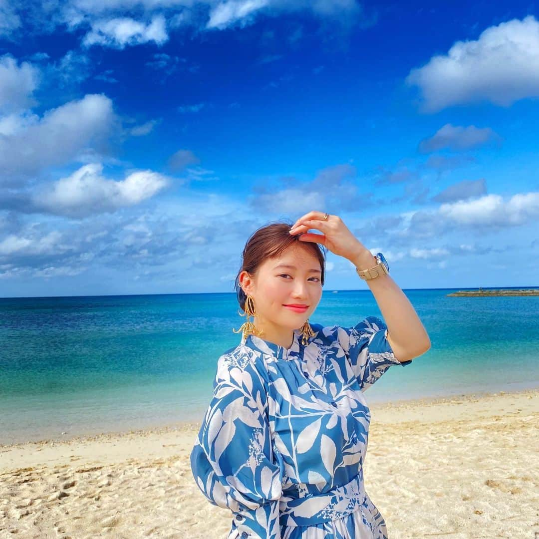 木本花音さんのインスタグラム写真 - (木本花音Instagram)「in沖縄🏝 海きれいだった💙 眩しくて半目😎  #沖縄 #沖縄旅行 #沖縄観光 #okinawa #오키나와 #海」11月25日 21時05分 - nonnonkanon9811