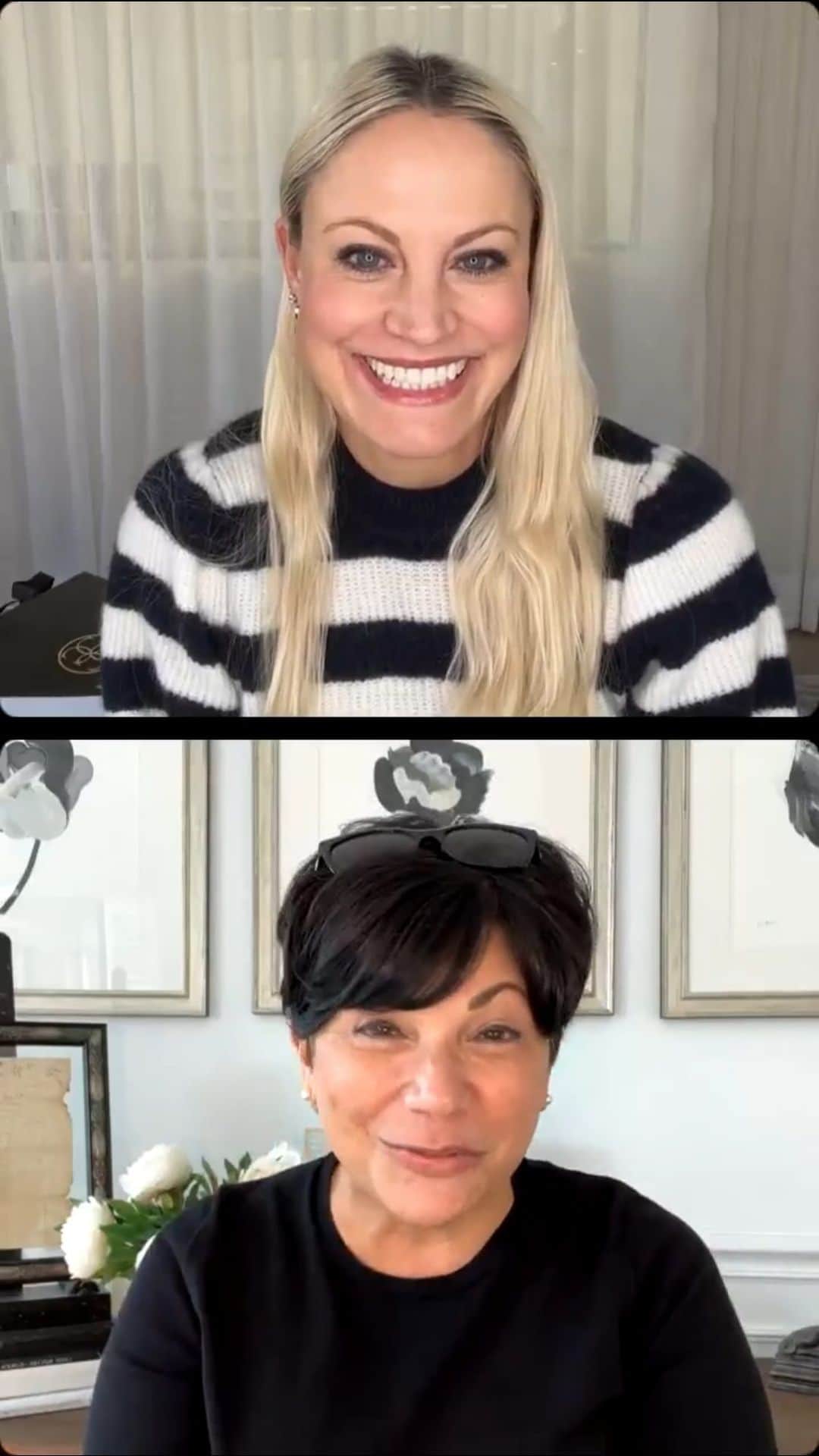 Ceci Johnsonのインスタグラム：「This week, @cecijohnson went live with Maria from @_thebellarosacollection to take you behind the scenes into the first rounds of her #CeciBrandMakeover!🖤✨   Watch as they discuss color palettes, font pairings, logo options, and the story behind @_thebellarosacollection’s beginning. It all started with a love letter, old-school calligraphy, ink, and all!   Vote on your favorite look in the comments below. 💌   #brandingdesign #brandexperts #bts #designexperts」
