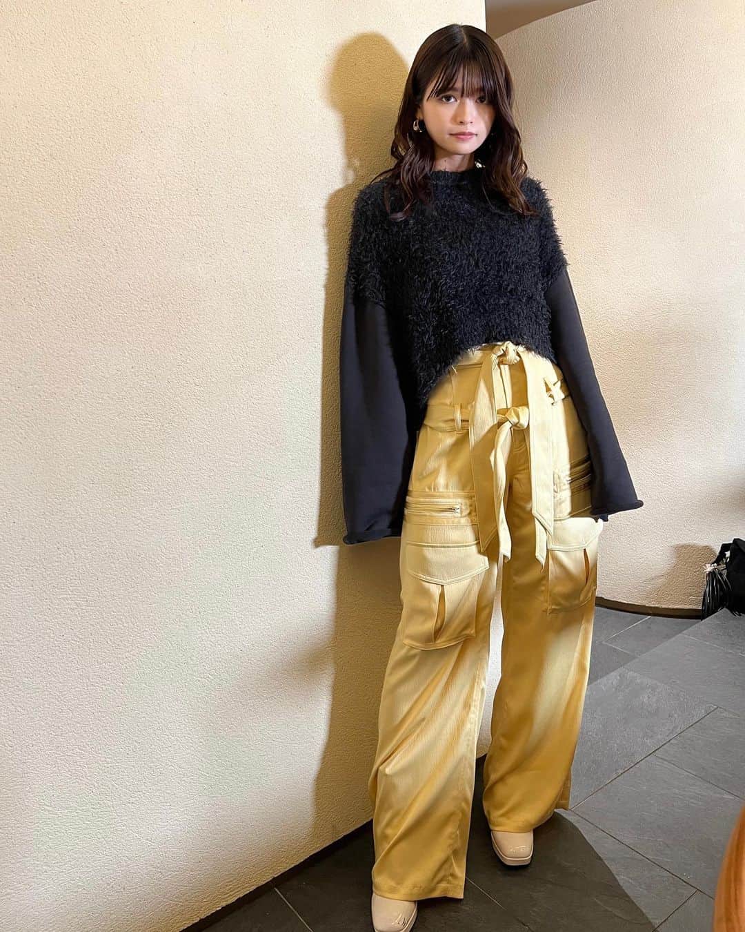 景井ひなのインスタグラム：「_ 【 お知らせ 】 明日朝7:30〜 日本テレビ 「シューイチ」のコーナー 「シューイチプレミアム」に出演させて頂きます☺︎🫶🏻 朝早いですが、めちゃくちゃ楽しい企画なので是非早起きして見てね☺︎」